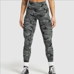 Gymshark Legacy Printed Camouflage Leggings Size: Small
